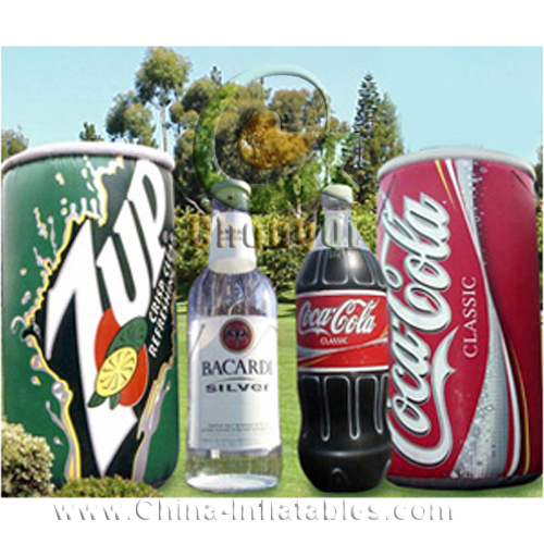 inflatable beer bottle model